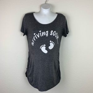 Short Sleeve Maternity Tee